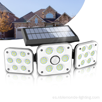 Luz del sensor solar LED